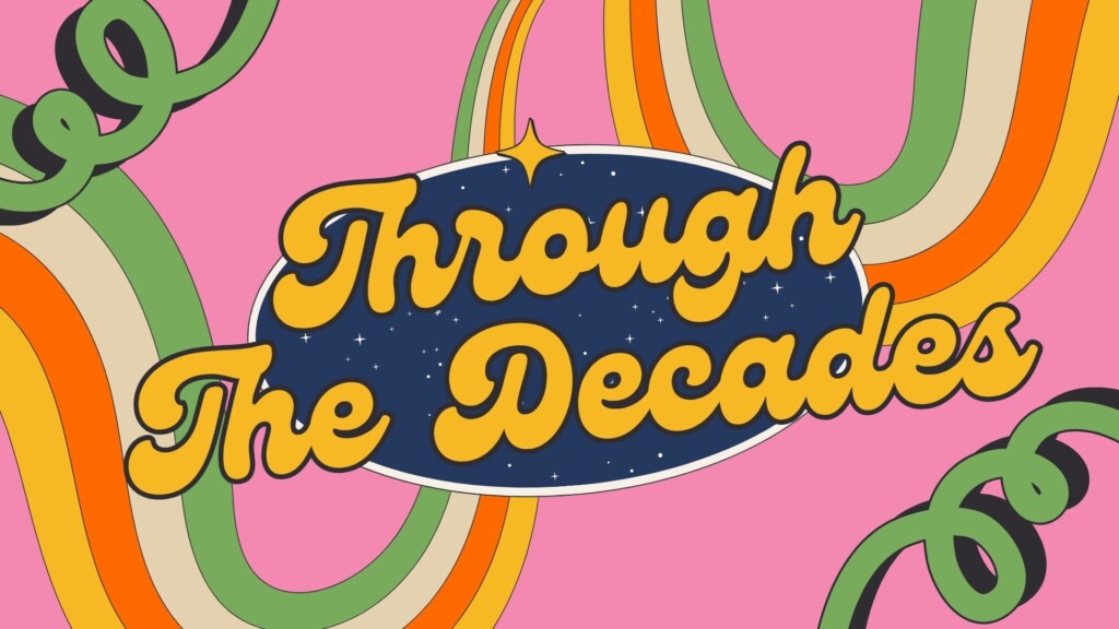 Through the Decades logo.