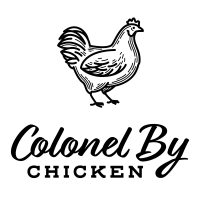 Colonel by Chicken logo, chicken rotisserie restaurant 